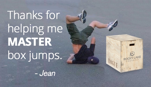 Thanks for helping me master box jumps