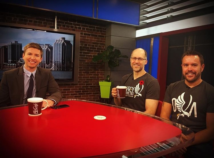 Paul Brothers, Gareth Stephenson, Jean St-Amand on Global News Morning