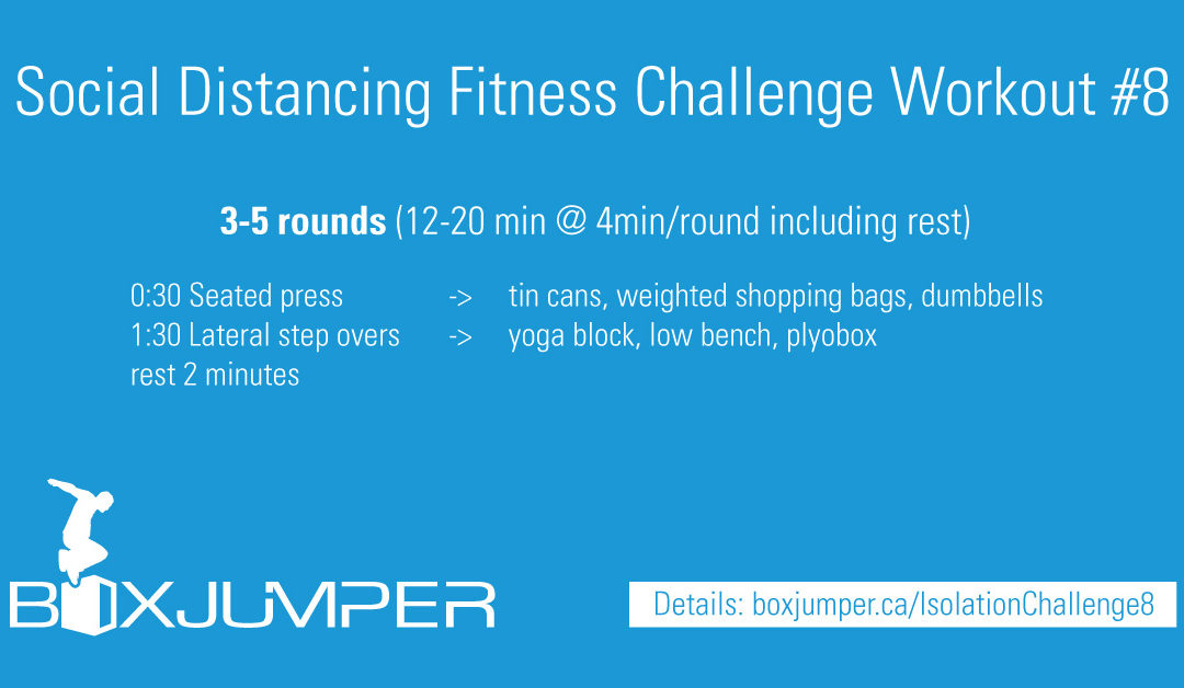 Social Distancing / Self-isolation Fitness Challenge Workout #8