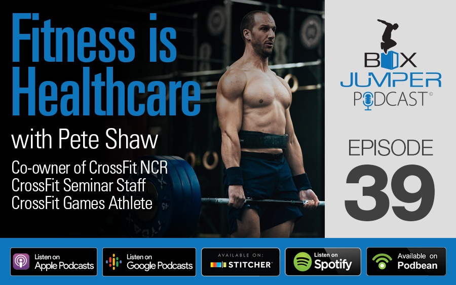 Fitness is Healthcare – with Pete Shaw